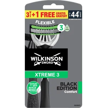 Wilkinson Sword Xtreme 3 Black Edition 4 ks
