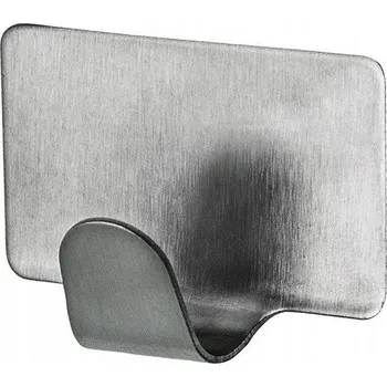 Věšák Háček bez vrtání Bisk šedý