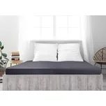 B.E.S. - Petrovice, s.r.o. Prostěradlo Jersey česaná bavlna MAKO - Antracit Rozměr: 180 x 200