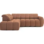 Eltap Rohová sedací souprava Falconn Materiál a barva potahu: Coralline 30 - oranžová