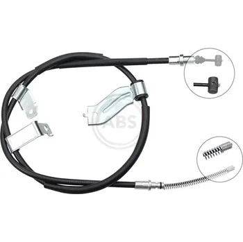 Lanko parkovací brzdy Tažné lanko, parkovací brzda A.B.S. K12099