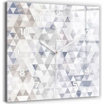 Hodiny Nástěnné hodiny Wallfluent bílé 30 cm