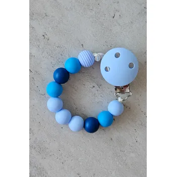 klip na dudlíky KidPro Klip na dudlík - Modré ombré