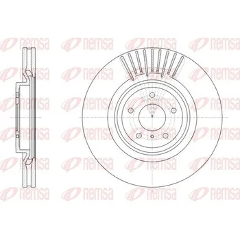 Brzdový kotouč Brzdový kotouč REMSA 61508.10