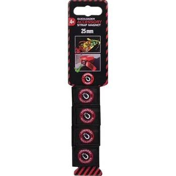 Upínací popruh Magnet Quickloader Strap Magnet 4-PACK 25mm lehké zatížení 42162