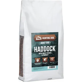 Krmivo pro psa Hunting Dog Treska s petrželí; 12 kg