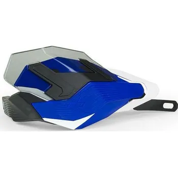 Chránič ruky pro motocykl Kryty páček HP3 ADVENTURE, RTECH (modrá/bílá, bez montážní sady)