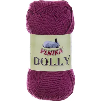 Galanterie Příze Dolly, 519, bordó