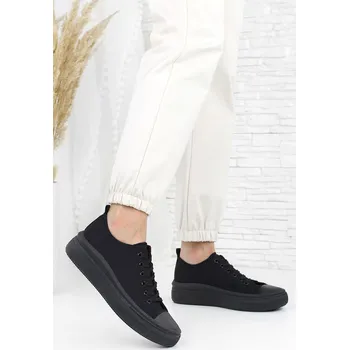 Dámské tenisky Prety Černé plátěné tenisky J2273-21ALL.B Velikost: 40