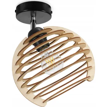 Nástěnné svítidlo Nástěnné svítidlo Light Home béžové, hnědé, černé E27 60 W