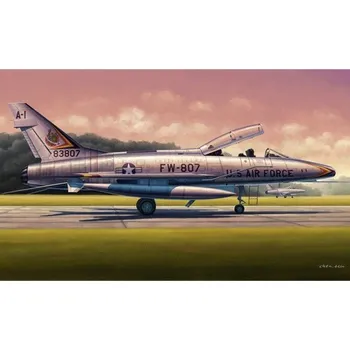 Plastikový model F-100F Super Sabre - Trumpeter 02840