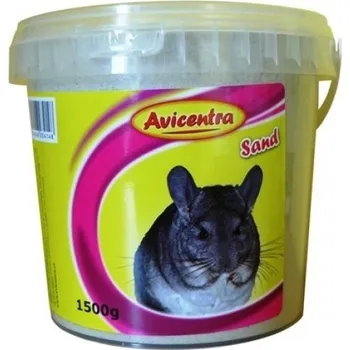 Pro hlodavce Avicentra písek pro činčily - 1,5kg kyblík