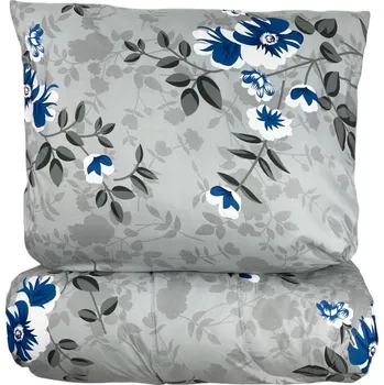 přikrývka SET Přikrývka a polštář, květy ve stínu