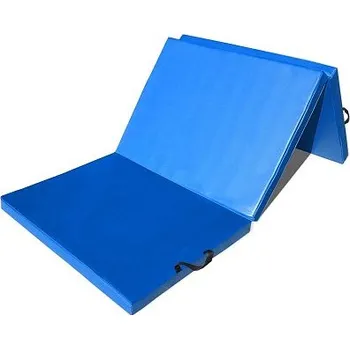 Gymnastika Žíněnka skládací třídílná SEDCO 183x90x4 cm modrá
