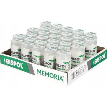 Svíčka Olejové vložky do hřbitovních svíček svíček Bispol Memoria WO2 9,5 cm 30 ks