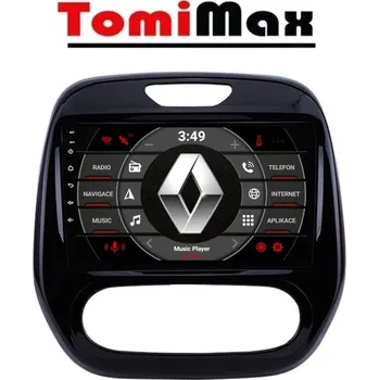 Autorádio TomiMax Renault Clio Android 14 autorádio s WIFI, GPS, USB, BT HW výbava: 4 Core 2GB+32GB LOW, Velikost obrazovky: Dotyková obrazovka: 9"