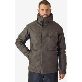 Pánská softshellová bunda CAPERLAN Pánská rybářská bunda hřejivá nepromokavá FJ 500 TH 2XL