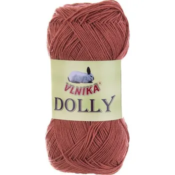 Galanterie Příze Dolly, 527, měděná