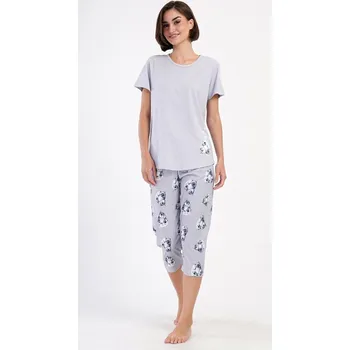 Dámské pyžamo Dámské pyžamo kapri Polar bear - šedá - XXL
