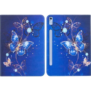 Pouzdro na tablet VSECHNONAMOBIL 104473 ART Zaklápěcí pouzdro pro Lenovo Tab P11 Pro Gen 2 PURPLE BUTTERFLY