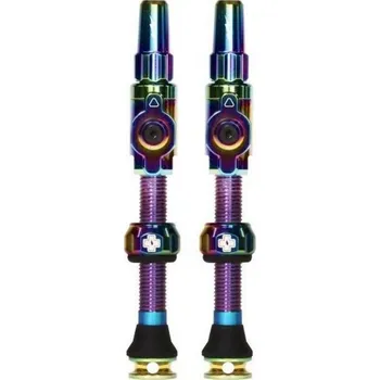 Komponent pro jízdní kolo Muc-Off Big Bore Lite ventilky 2ks 45mm duhové