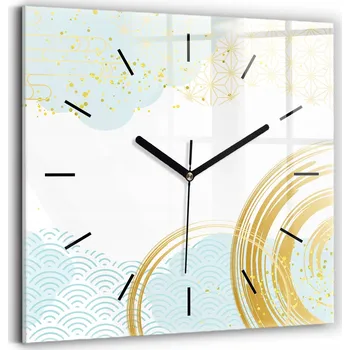 Hodiny Nástěnné hodiny Wallfluent černé 30 cm