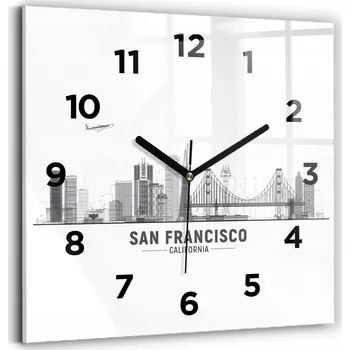 Hodiny Nástěnné hodiny Wallfluent šedé 30 cm