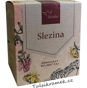 Čaj Serafin SLEZINA BYLINNÝ ČAJ PORCOVANÝ
