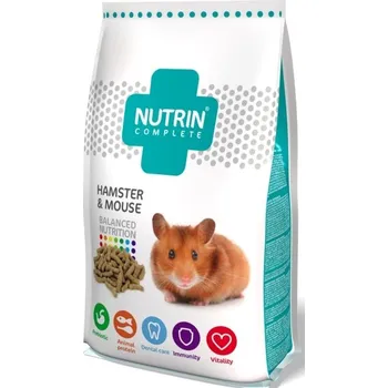 Krmivo pro hlodavce NUTRIN Complete Křeček & Myš 400g