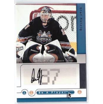Sběratelská karetní hra 2005-06 Be A Player OLAF KOLZIG Signatures Auto Podpis