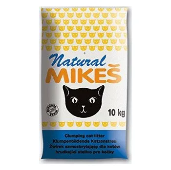 Podestýlka pro kočku Mikeš natural Podestýlka kočka pohlc. pachu 10kg