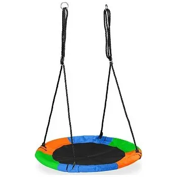 Zahradní houpačka Závěsná houpačka SEDCO KSW100 ČAPÍ HNÍZDO TRICOLOR - 100 cm