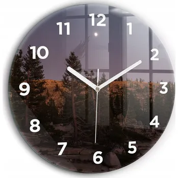 Hodiny Nástěnné hodiny Wallfluent žluté 60 cm