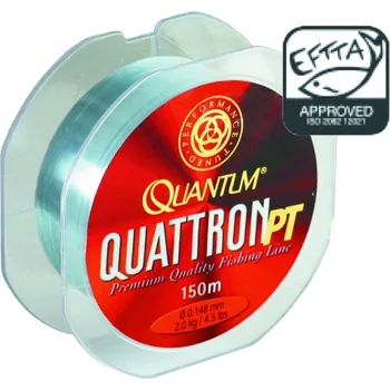 vlasec Quantum Quattron PT 0,148mm, 2,1kg, 150m. Varianta: 44 2301033 - vlasec Quantum Quattron PT 0,331mm, 9,5kg, 150m.