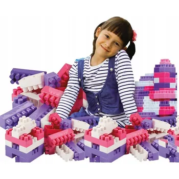 ostatní stavebnice STAVEBNICE VELKÉ PLASTOVÉ SADA 200 dílů STAVEBNICE