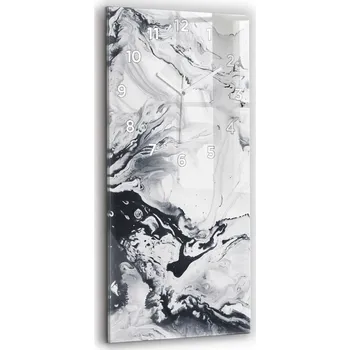 Hodiny Nástěnné hodiny Wallfluent černé 30 cm