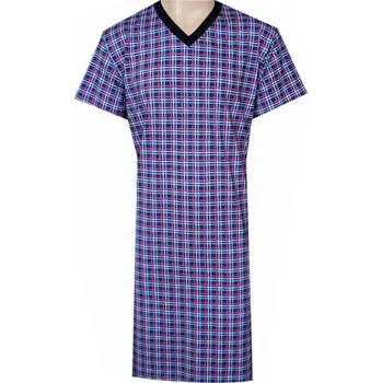 Pánská noční košile Pánská Noční Košile FOLTÝN NK400 Velikost: 4XL, Materiál: Krátký rukáv
