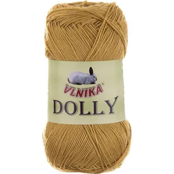 Galanterie Příze Dolly, 530, hořčicová