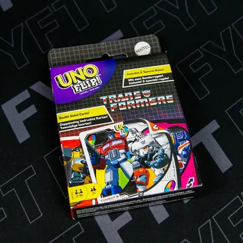 Desková hra Mattel UNO Flip! Transformers (Mattel)