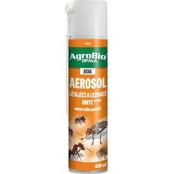 Insekticid ATAK Aerosol na létající a lezoucí hmyz Extra