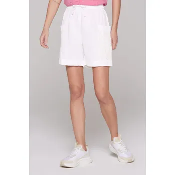 Pánské kraťasy KRAŤASY ST2503-1955-31 S, Bílá