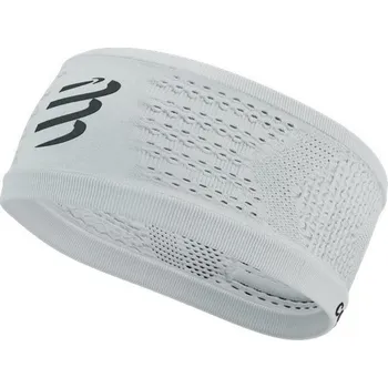 Běžecké oblečení Běžecká čelenka Compressport Headband On/Off - white