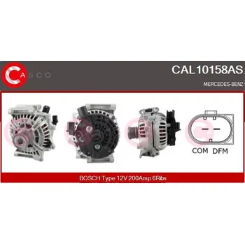Alternátor generátor CASCO CAL10158AS