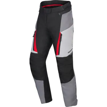 Moto kalhoty Kalhoty STELLA ST-1 WATERPROOF HONDA kolekce, ALPINESTARS, dámské (šedá/tmavě šedá/černá/červená) 2026 XL