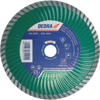 Brusný kotouč DEDRA H1143 Kotouč SUPER TURBO 125mm/22,2