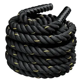Lano Lano na cvičení SEDCO BATTLE ROPE - dia. 50 mm 9m černá,15 m