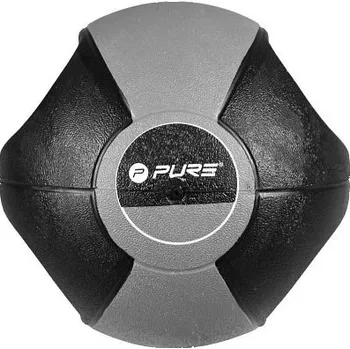 Míč medicinální Pure2Improve DoubleGrip 8 kg