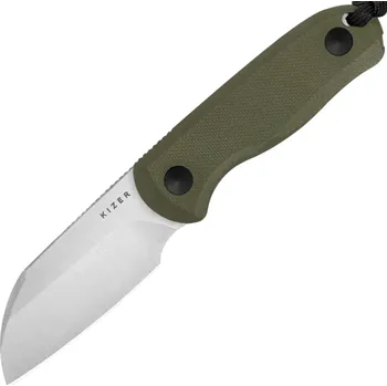 kapesní nůž Kizer Drop Bear Azo AEB-L Olivově zelená G10 1093A1