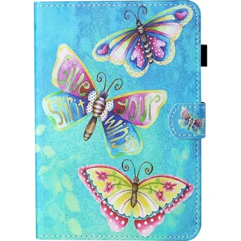 Pouzdro na tablet VSECHNONAMOBIL 27989 ART zaklapovací obal Huawei MatePad T8 BUTTERFLY
