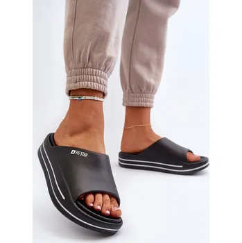 Dámské pantofle Dámské módní pantofle Big Star LL274A157 Barva: Černá, Velikost: 39